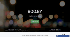 Desktop Screenshot of boo.by